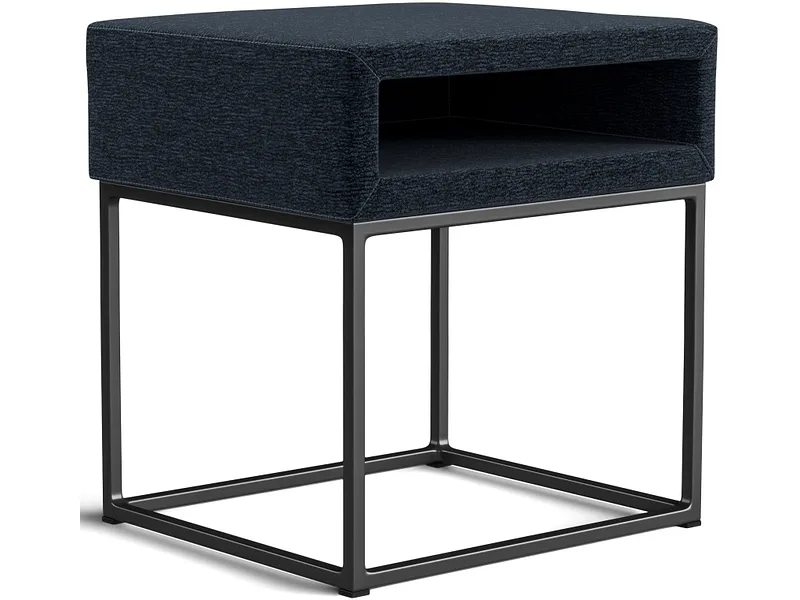 Nachttisch SWISS HOME STYLE AMBER 45x40x45cm blau