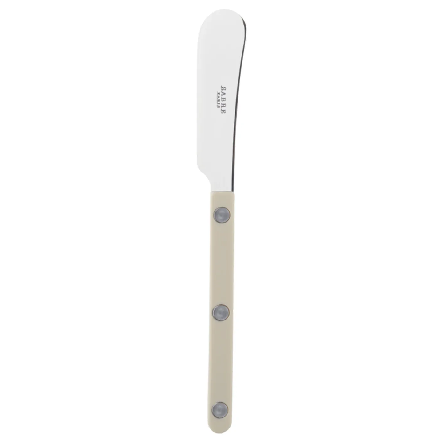 Sabre Paris - Bistrot Butter Spreader Solid - Light Kaki - Smörknivar - Beige