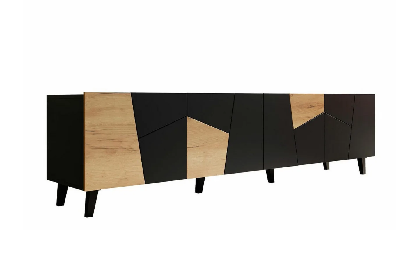 Strontian Tv-skåp 201 cm Scandinavian Choice Black -