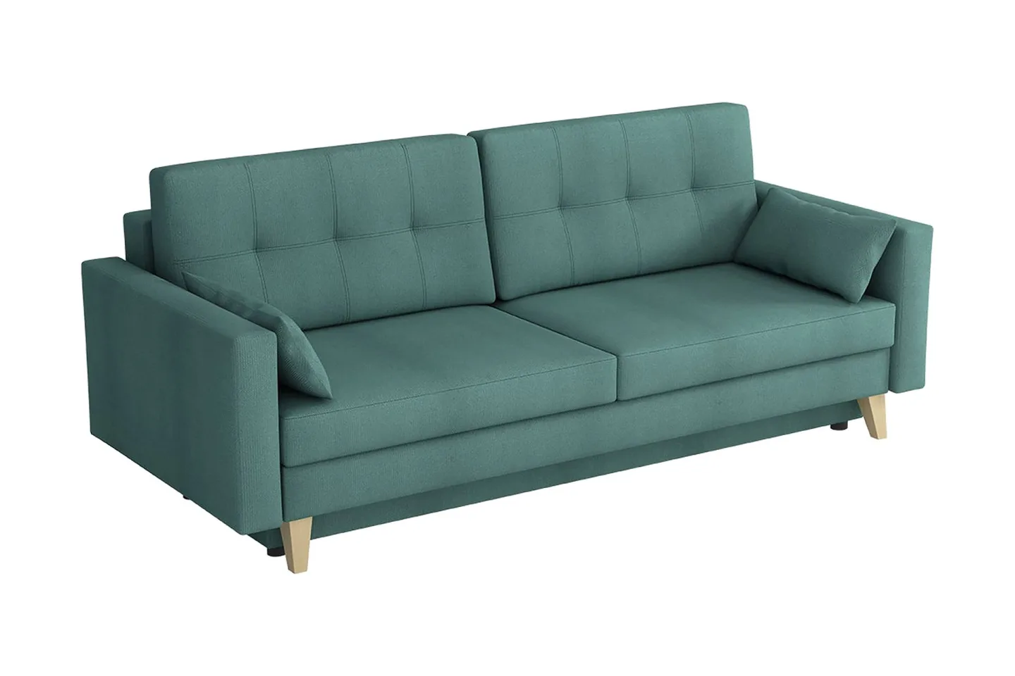 Marina Bäddsoffa 225x100x90 cm - Turkos
