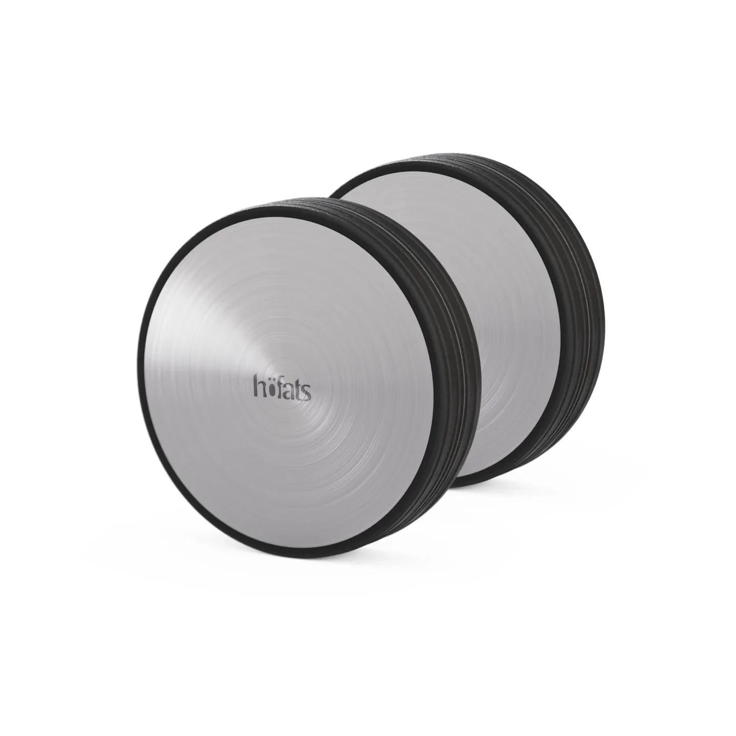 Höfats FIRE KITCHEN Rollen für die Außenküche Schwarz, 2-teilig