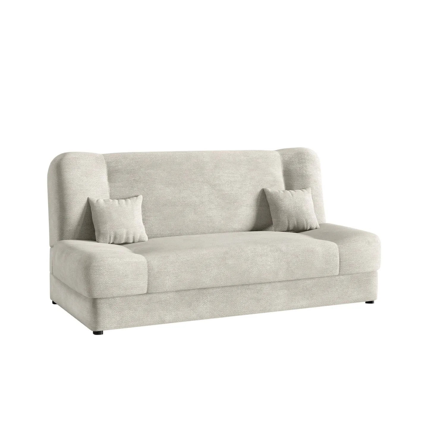 Abron 3-sits Bäddsoffa med förvaring - beige