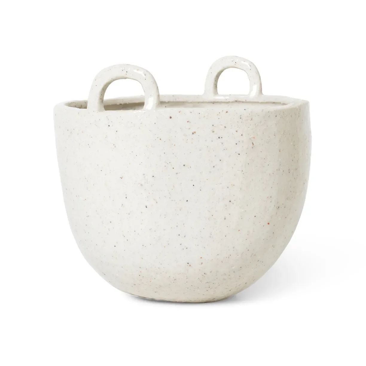 Ferm Living Speckle kruka Ø18,5 cm Off-white