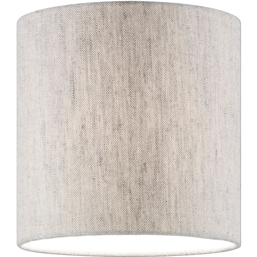 Lampenschirm Shine Beige Stoff 18 cm 18 cm - Farbe: sand