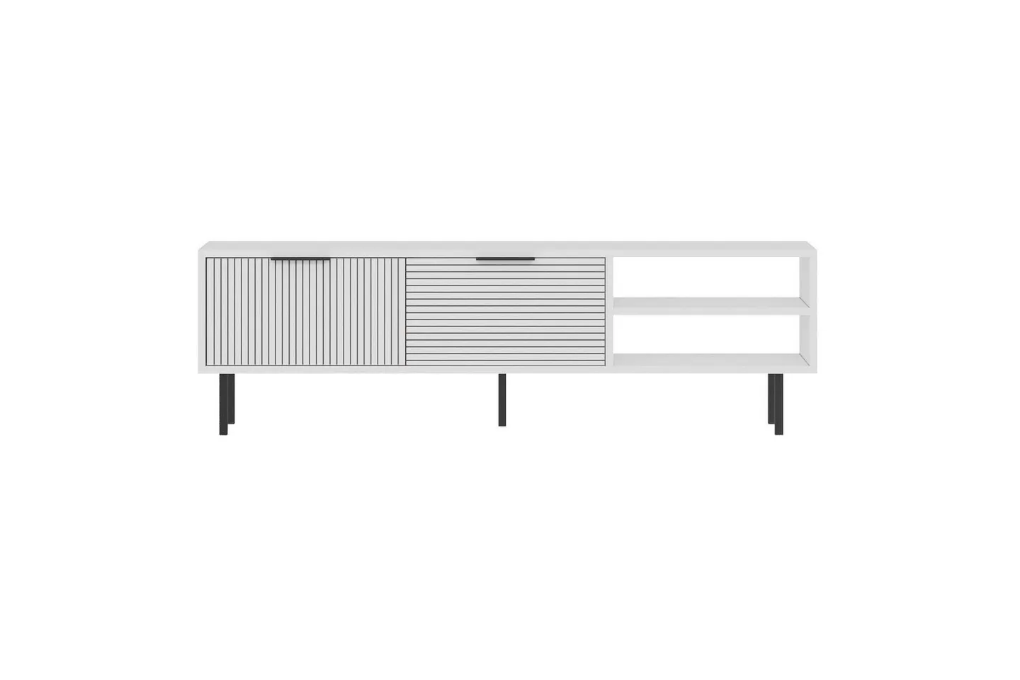 Wenus Tv-bänk 150 cm - Vit