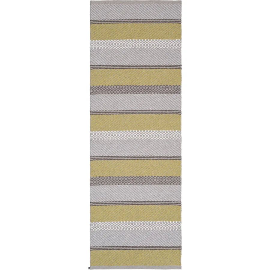 HORREDSMATTAN Outdoor-Teppich Mason Gelb Polyester 70 cm 140 cm