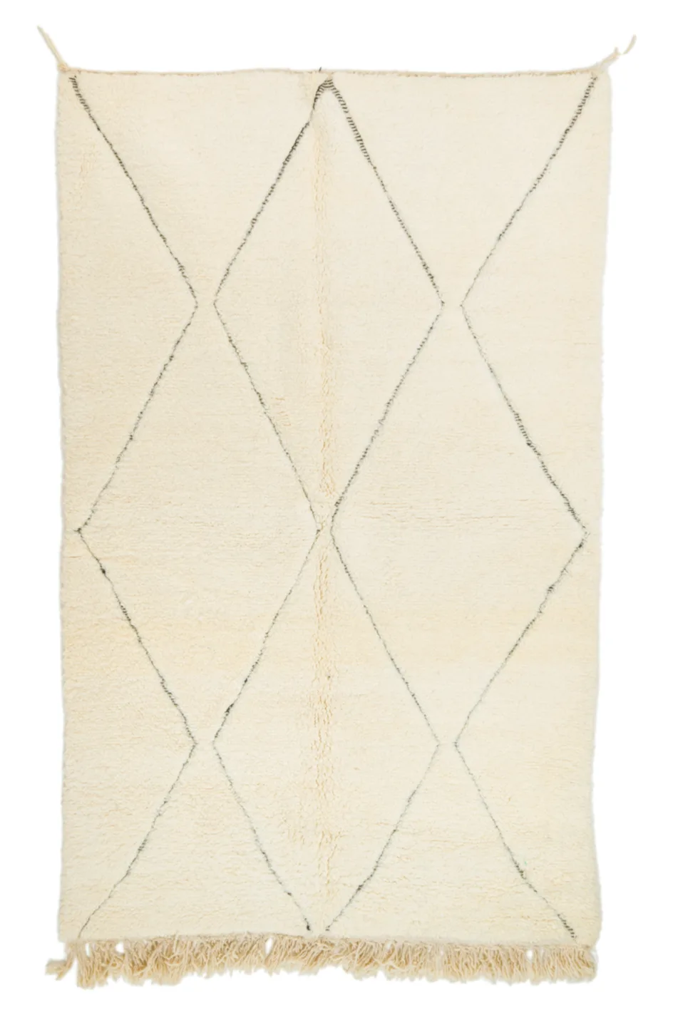 Kelim-teppe Marokkansk Beni Ourain 165 x 245 cm (Størrelse: 165 x 245 cm)