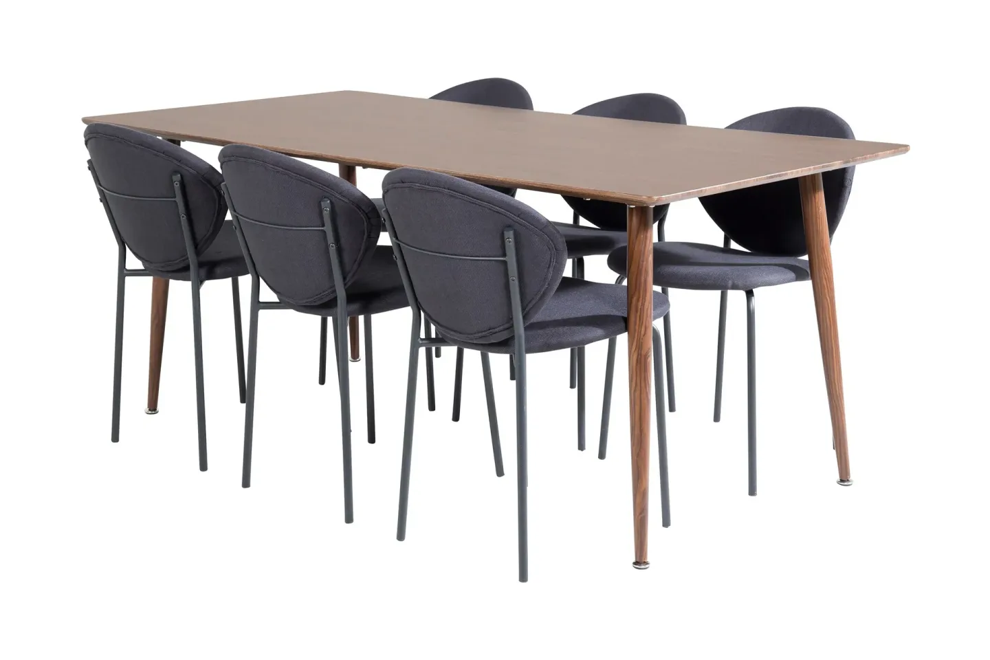 Ypas Matbord 180 cm med 6 st Moncoll Matstol -