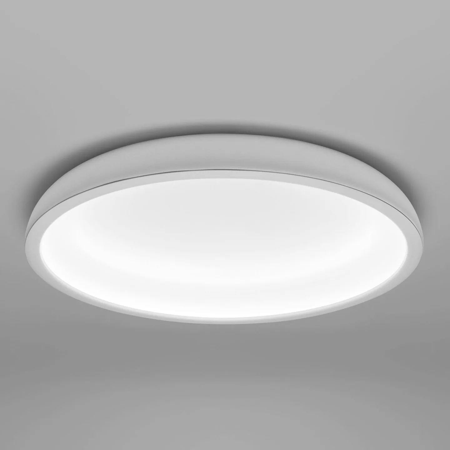 Reflexio LED-Deckenleuchte, Ø 46 cm, weiß - Stilnovo - Flurbereich - Modern - Metall - Rund