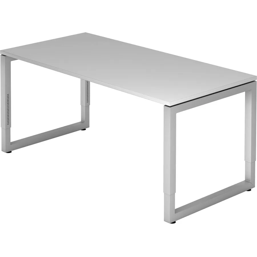 Schreibtisch Office grau Holzwerkstoff B 160 T 80 cm