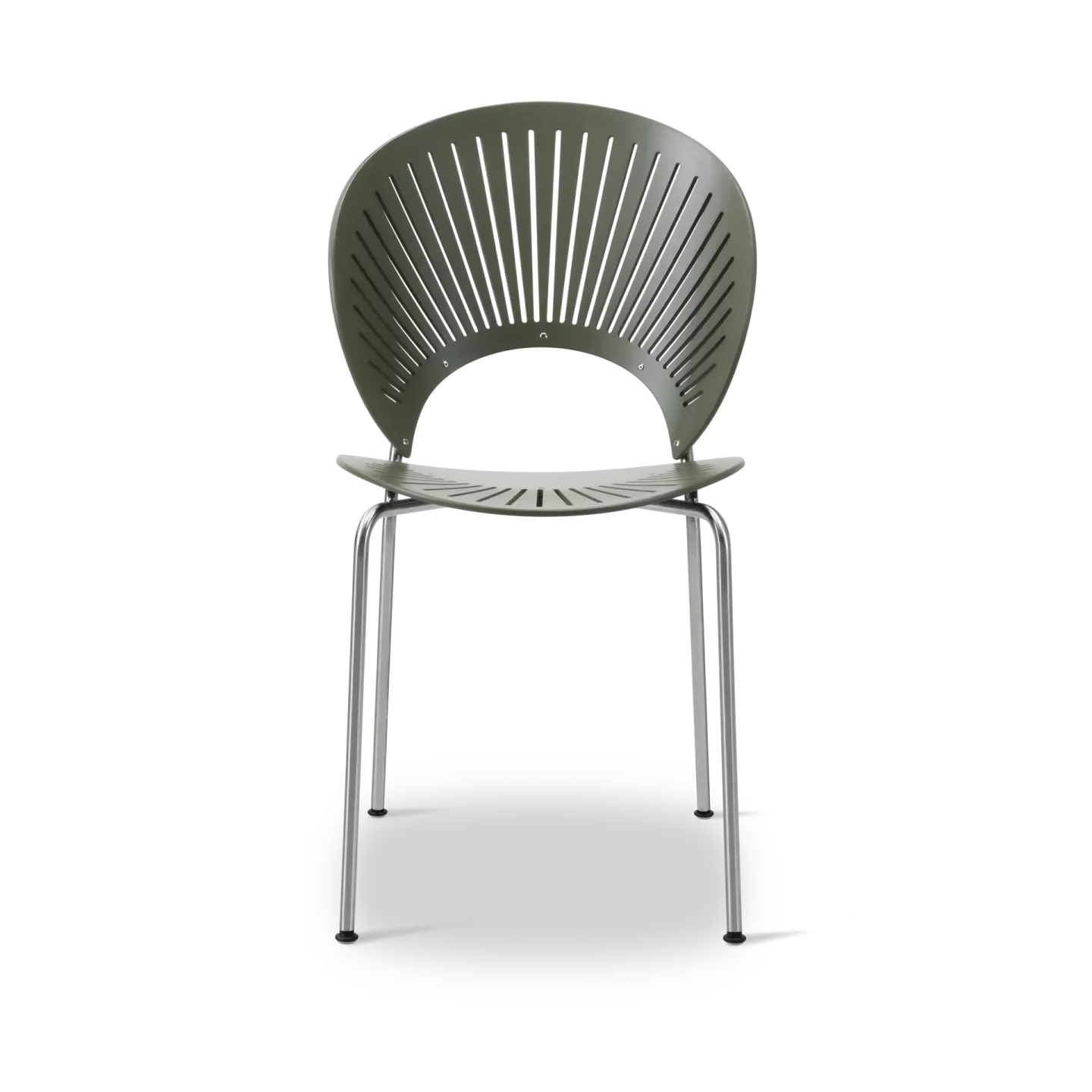 Fredericia Furniture Trinidad 3398 stol Khaki green-krom