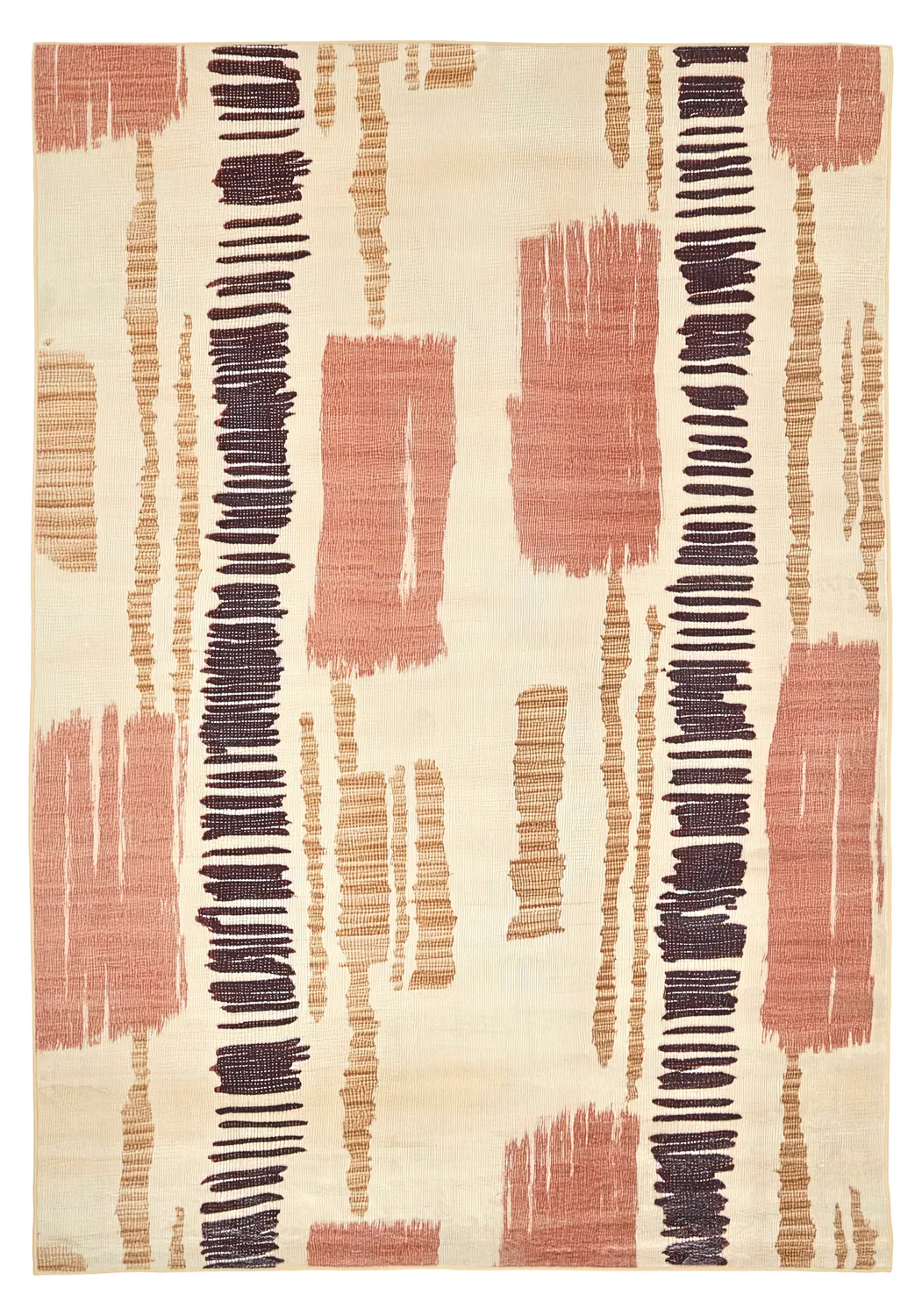 Wilton-teppe - Lucerne (rosa/multi) (Størrelse: 200 x 280 cm)