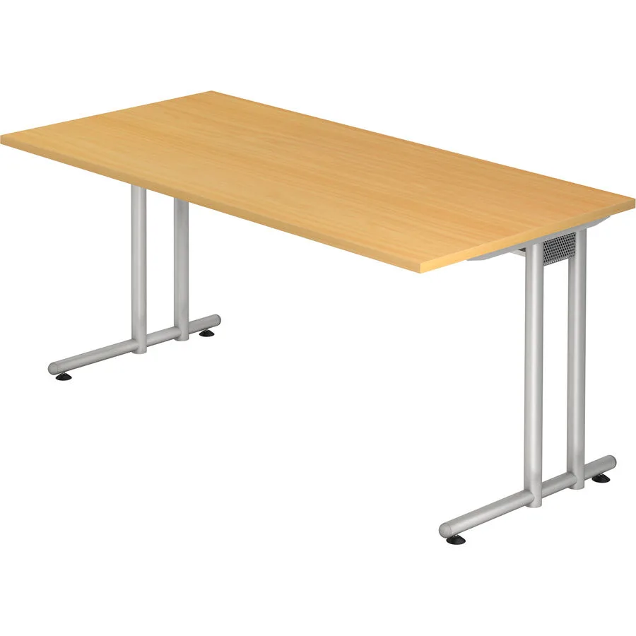 Schreibtisch Office buche Holzwerkstoff B 160 T 80 cm