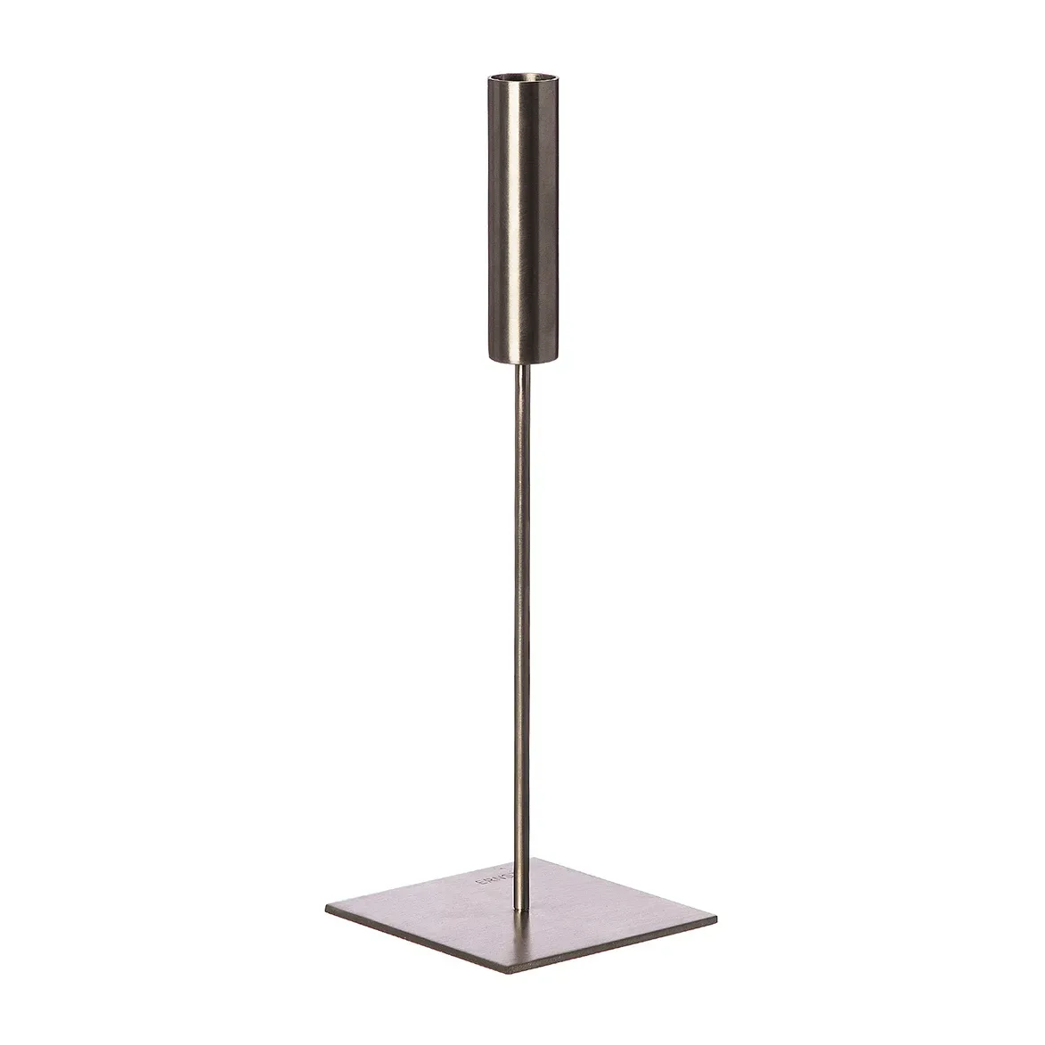 ERNST Ernst Kerzenhalter 30cm Gebürstetes Metall