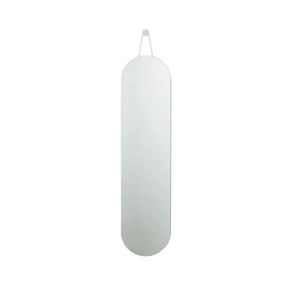 Zone Denmark A-Wall Mirror Spiegel Soft grey, large