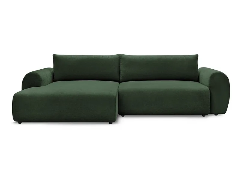 Ecksofa BOBOCHIC LUCIEN Stoff grün