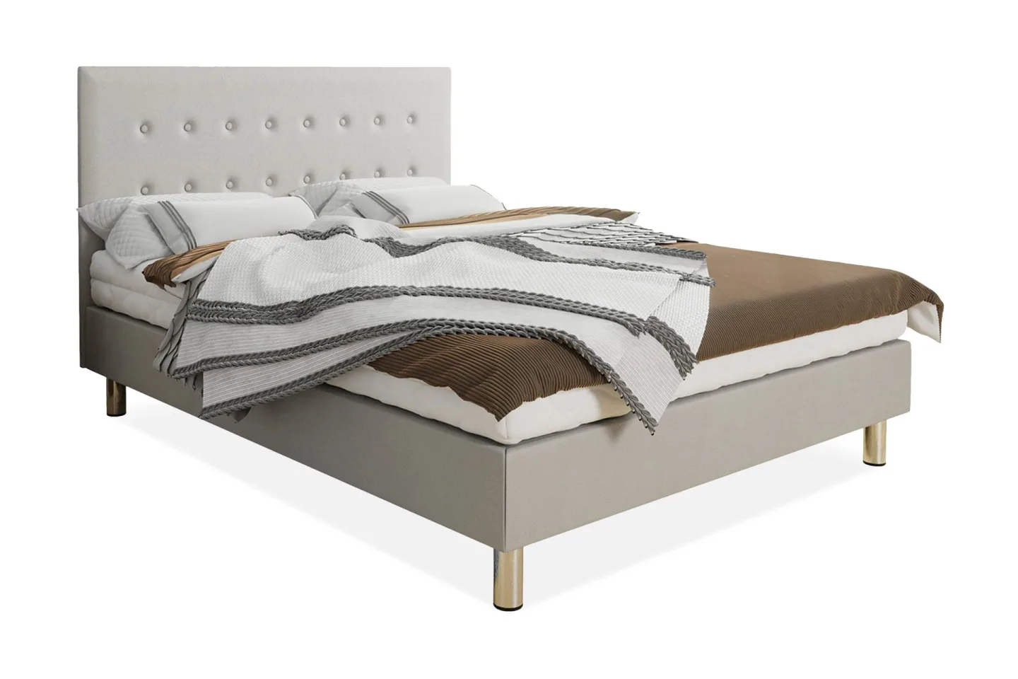 Lux Kontinentalsäng 80x200 cmBeige Beige - Beige