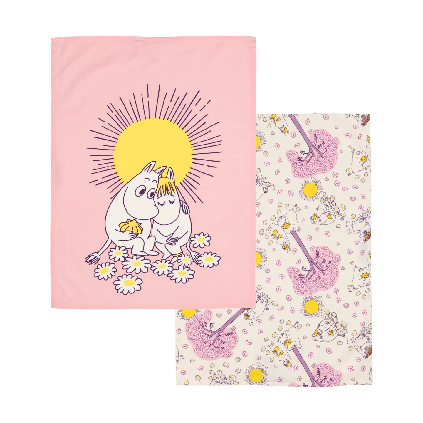 Moomin Arabia Mumin Küchenhandtuch 50x70 cm 2 Teile Verliebte