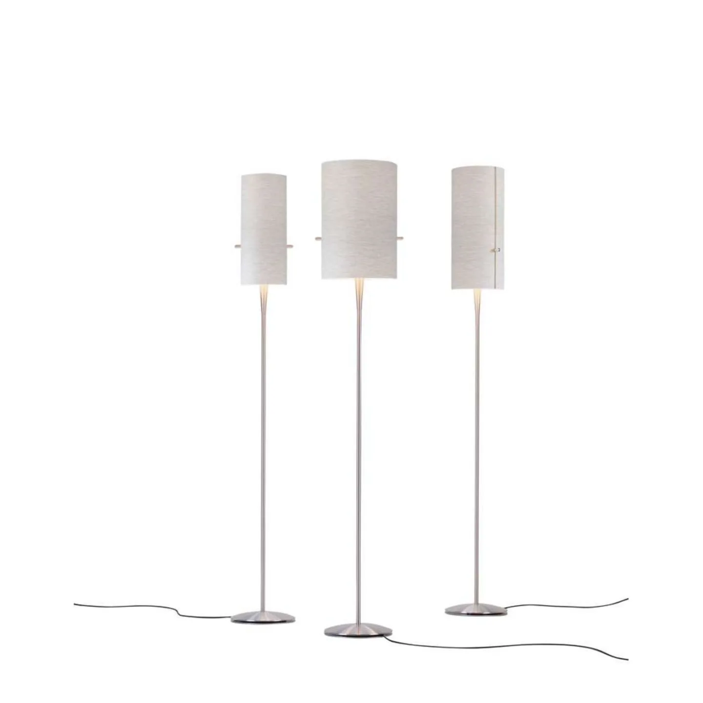 Club Gulvlampe M Brushed/Melange Grey - Serien Lighting - Stue - Metal