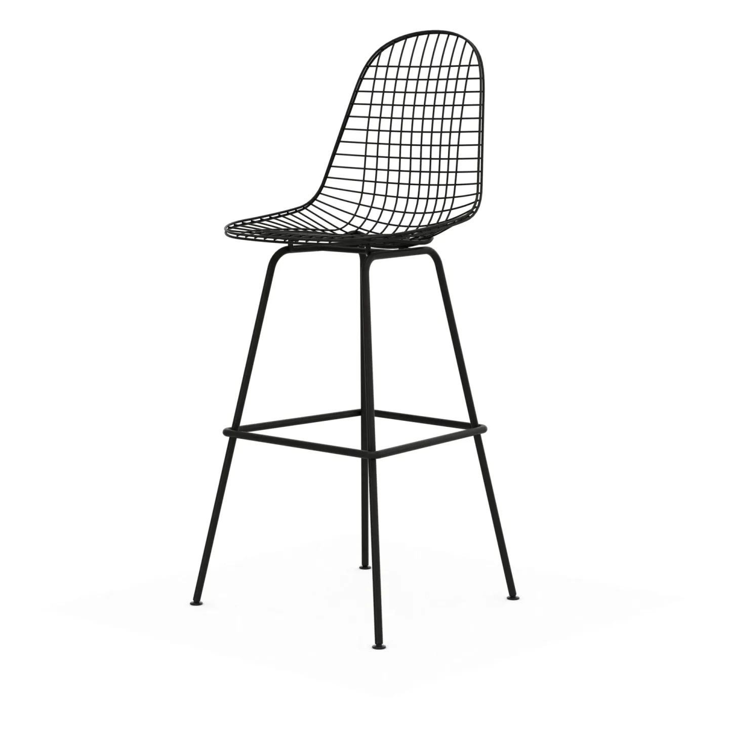 Vitra Wire Stool barpall High Black