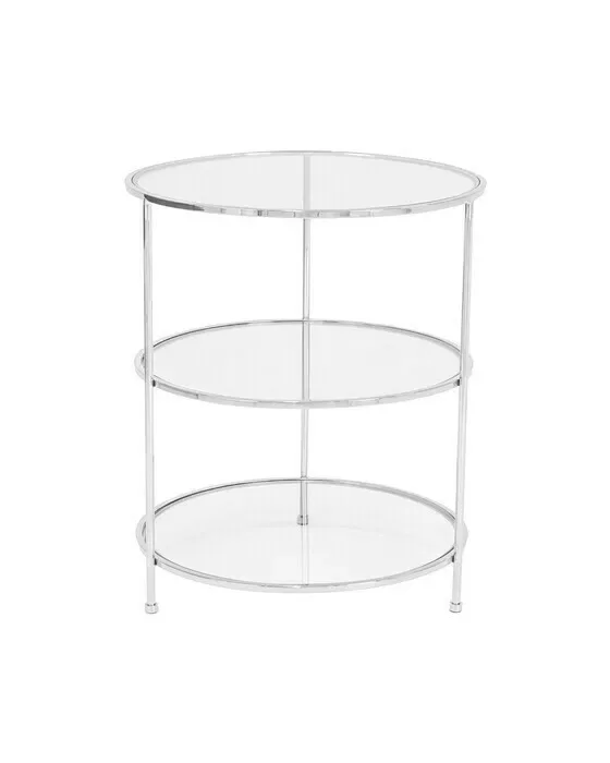 Layer Side Table Chrome