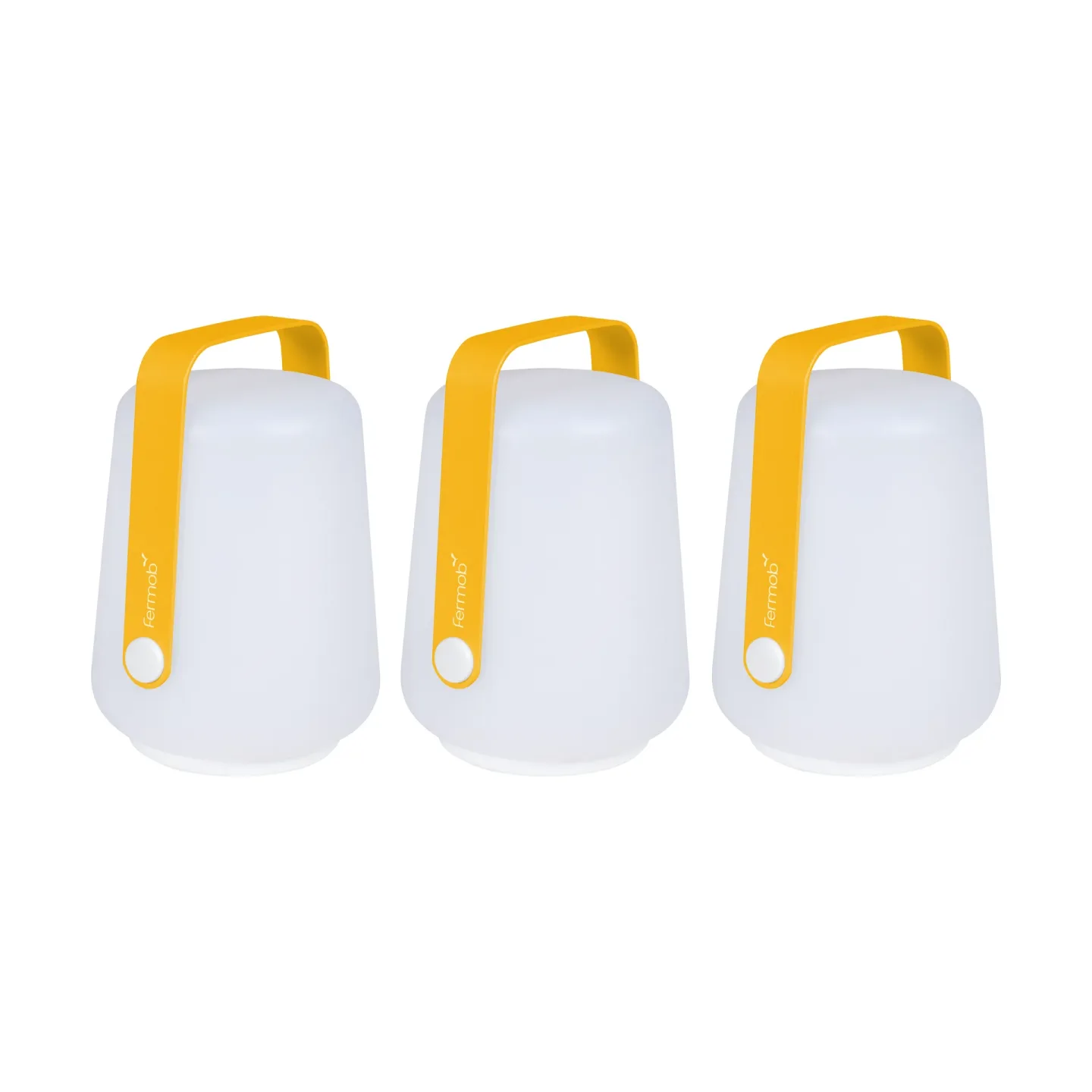 Fermob Balad bordslampa LED 3-pack Honey (gul)-mini