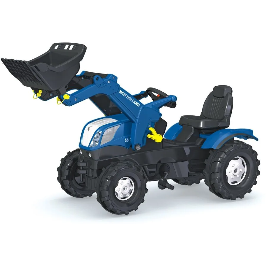 RollyFarmtrac New Holland Rolly Toys Blau Kunststoff - Farbe: Blau/Schwarz