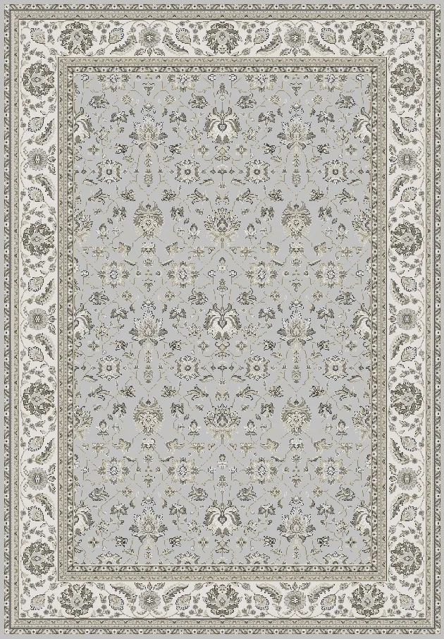 Wilton-teppe - Caselli (sølv) (Størrelse: 185 x 275 cm)