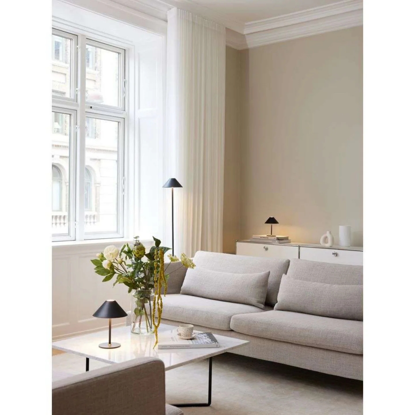 Hygge Portable Tischleuchte Rose - Halo Design - Wohnzimmer - Metall