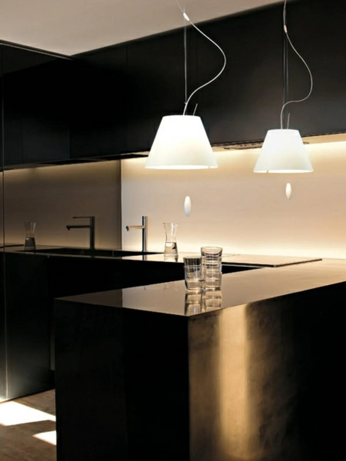 Costanzina Pendelleuchte Mistic White - Luceplan - Wohnzimmer - Kunststoff