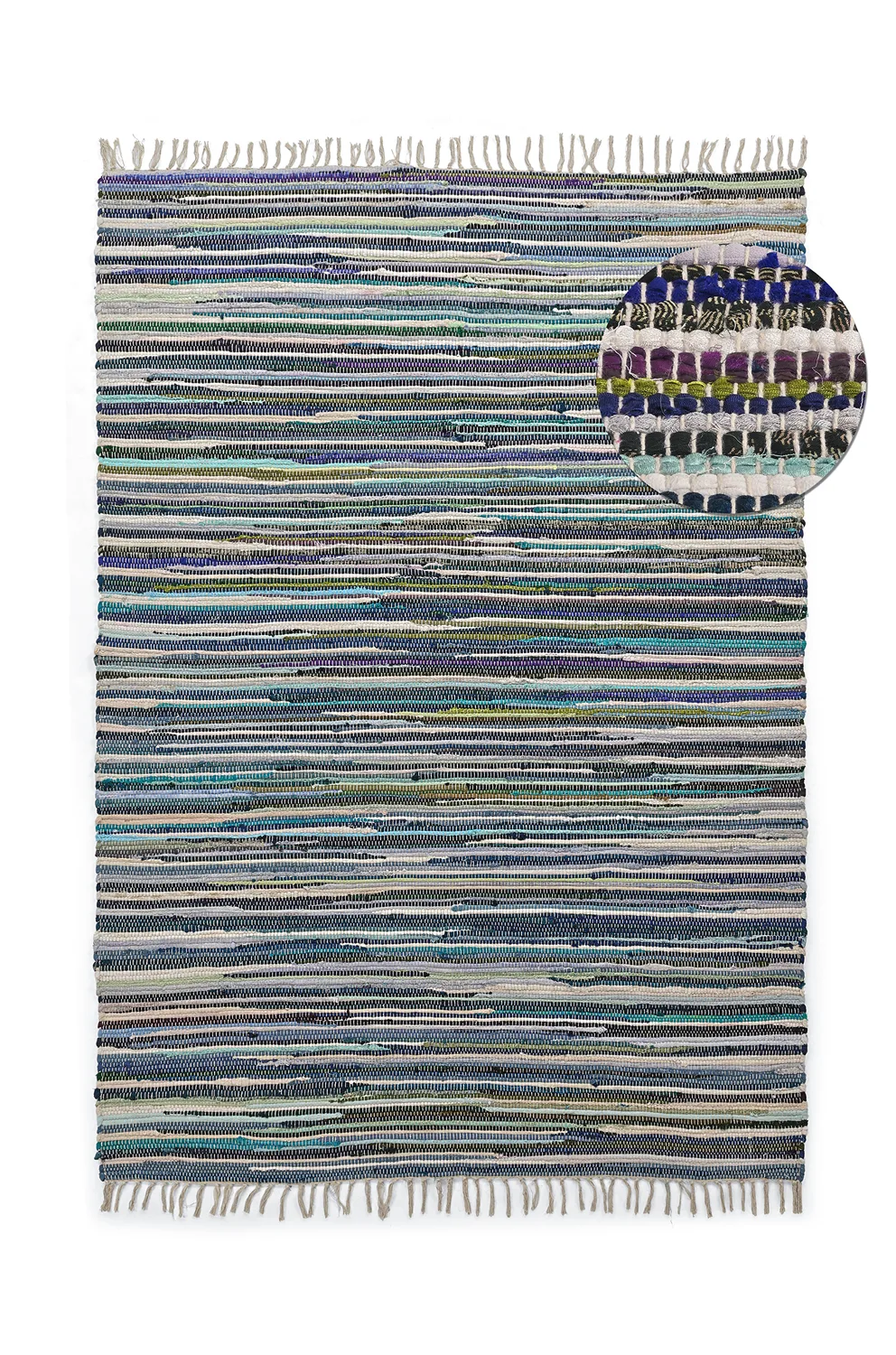 Filleryer - Home (blå/multi) (Størrelse: 80 x 150 cm)