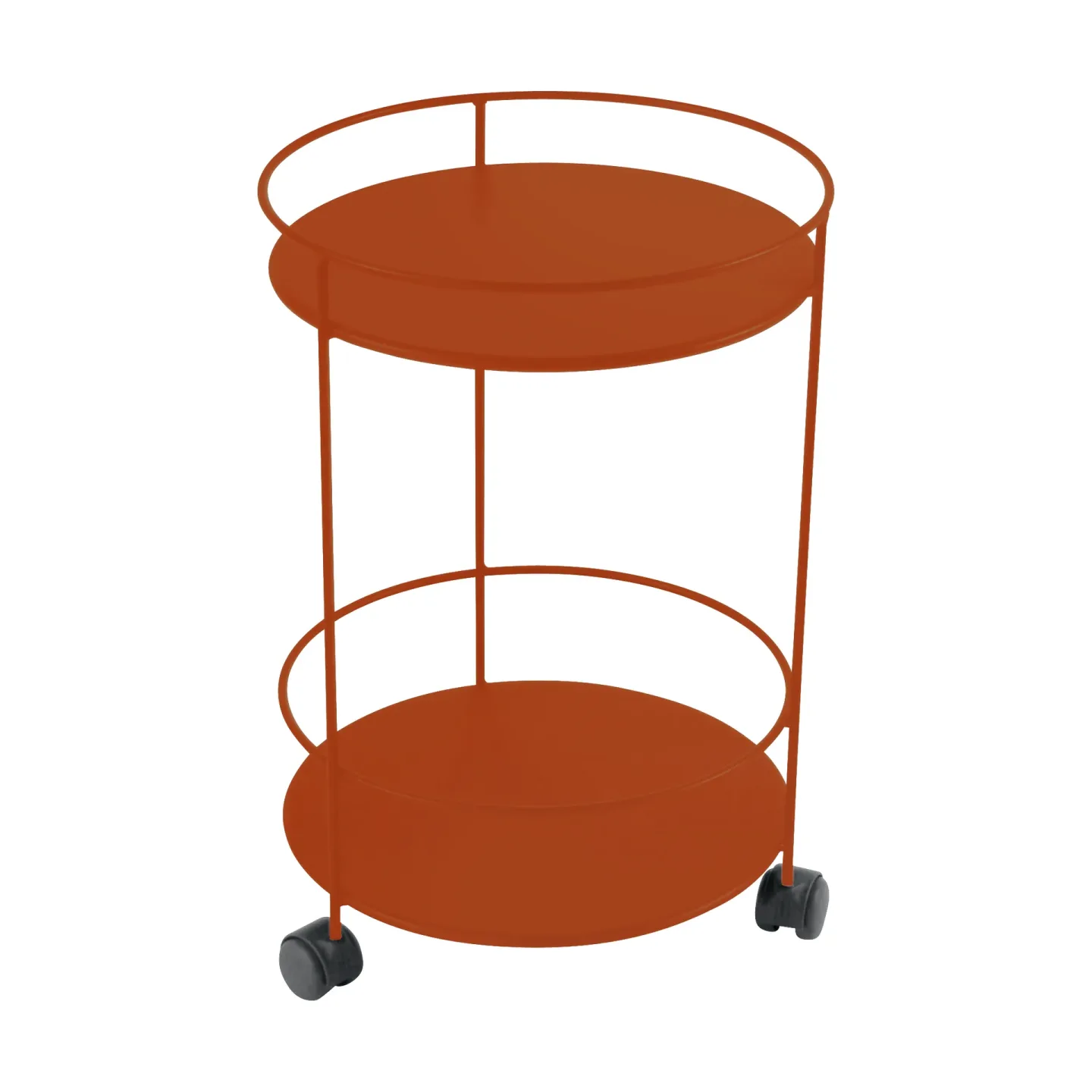 Fermob Guinguette sidobord med hjul Candied orange (orange)