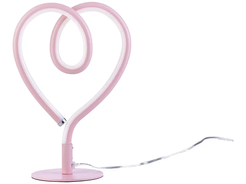 Tischlampe LED HEART 23.5cm 6W rosa