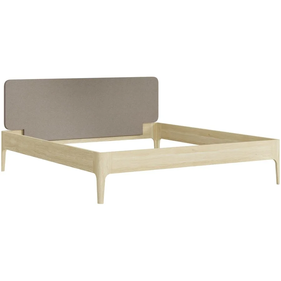 Bett Lund Asteiche Massivholz Massivholz 180 x 200 cm - Möbel Konfigurator: Traummöbel individuell zusammenstellen