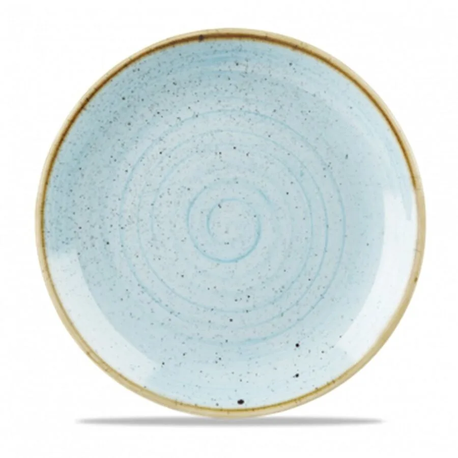Churchill Teller flach Stonecast hellblau Porzellan D 21.7 cm 1 Stk