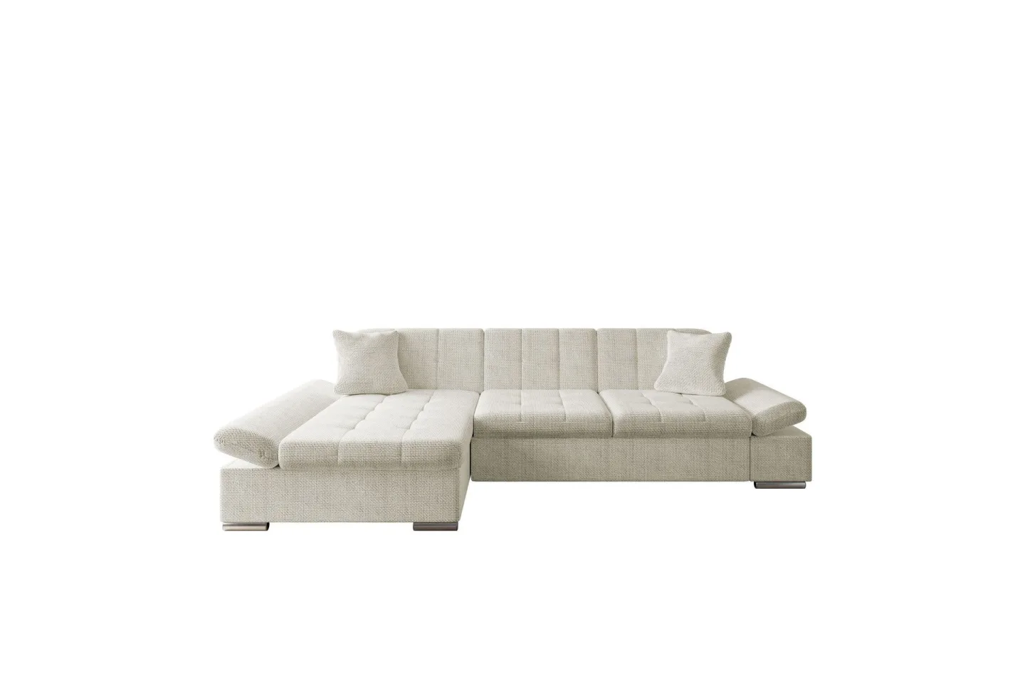 Djerra Soffa med Divan 3-sits - Beige