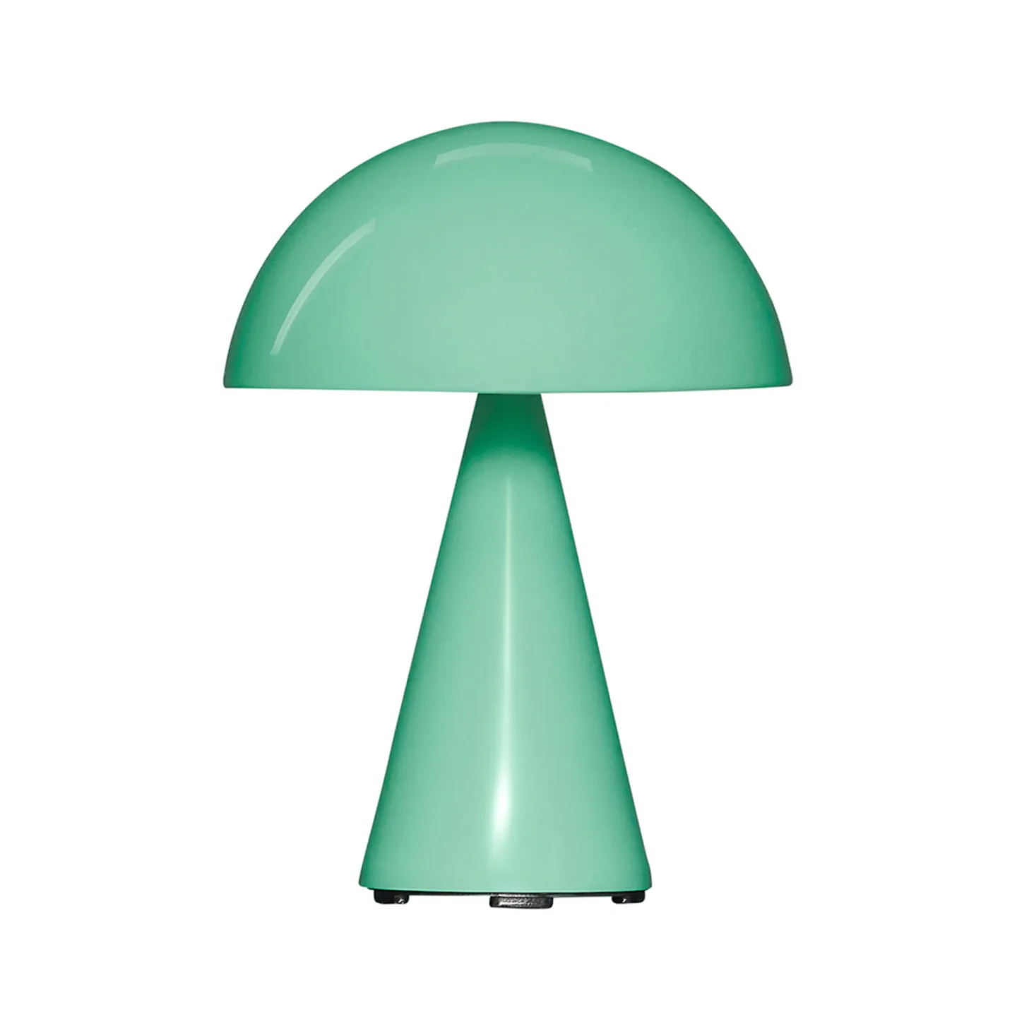 Mush LED-batteridrevet bordlampe, grøn, IP44, dæmpbar - HÜBSCH - Stue - Design - Metal - Med én lyskilde