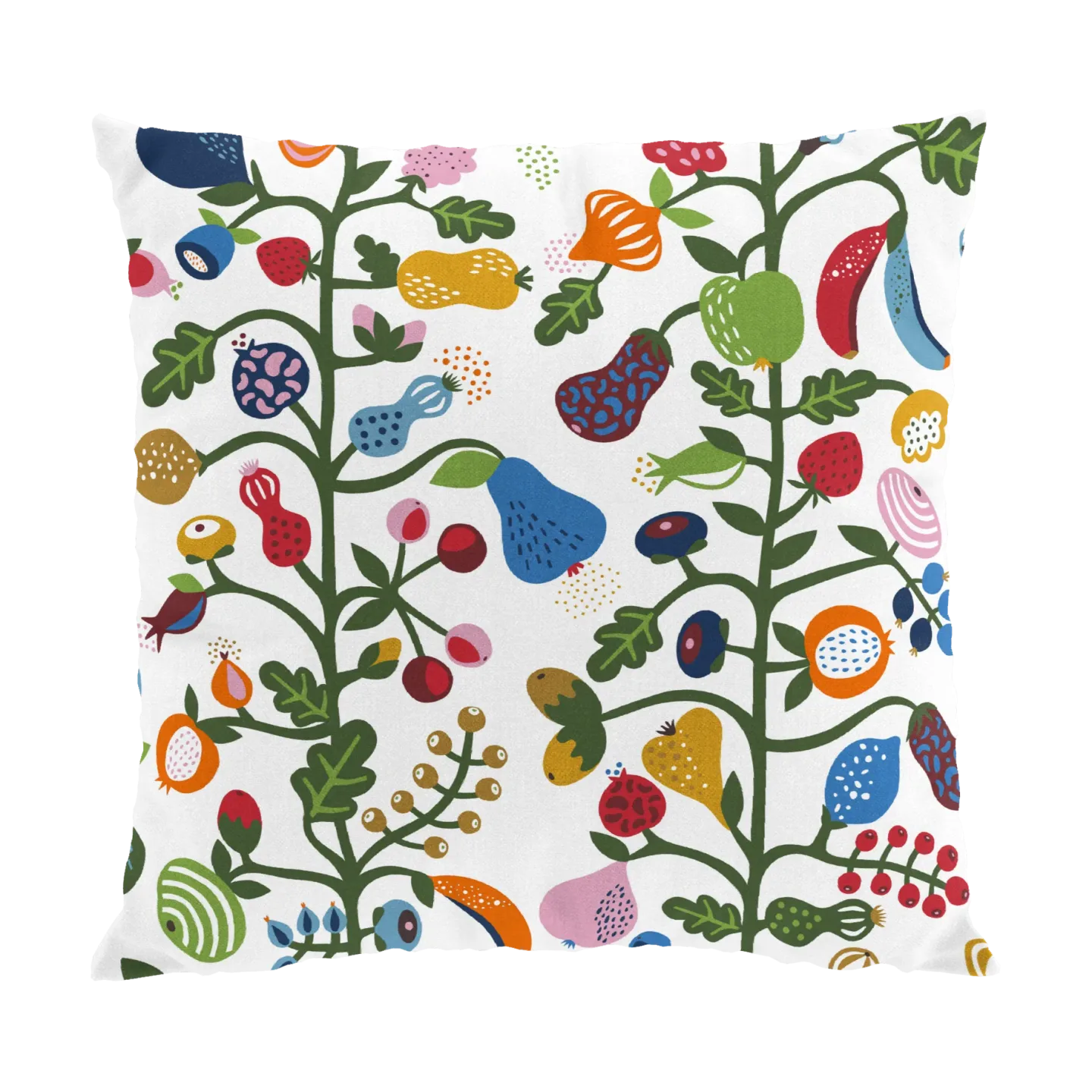 Arvidssons Textil Fruktträdgården Kissenbezug 47x47 cm Multi