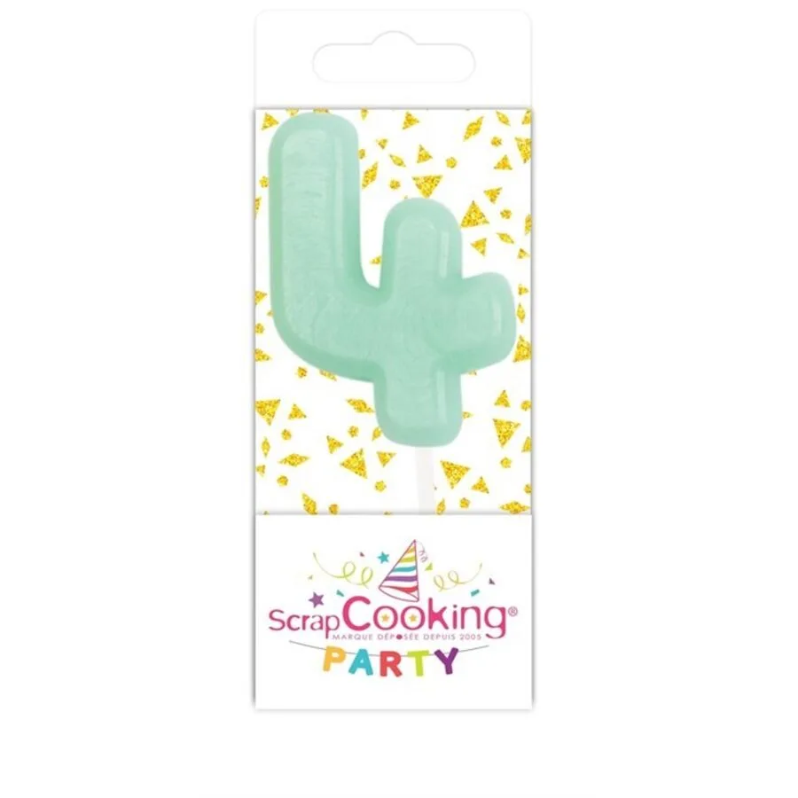 Scrap Cooking Kerzen-Set ScrapCooking Mehrfarbig Wachs 3.5 cm