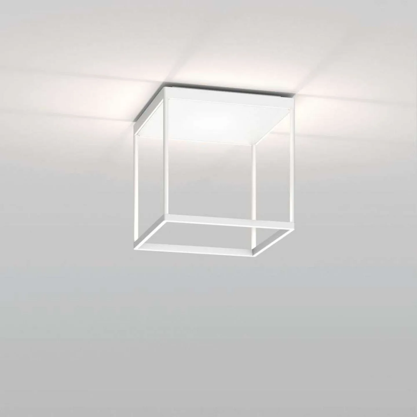 Reflex 2 taklampe, hvit strukturert, 30 cm – SerienLighting Serien Lighting - Stue - Aluminium
