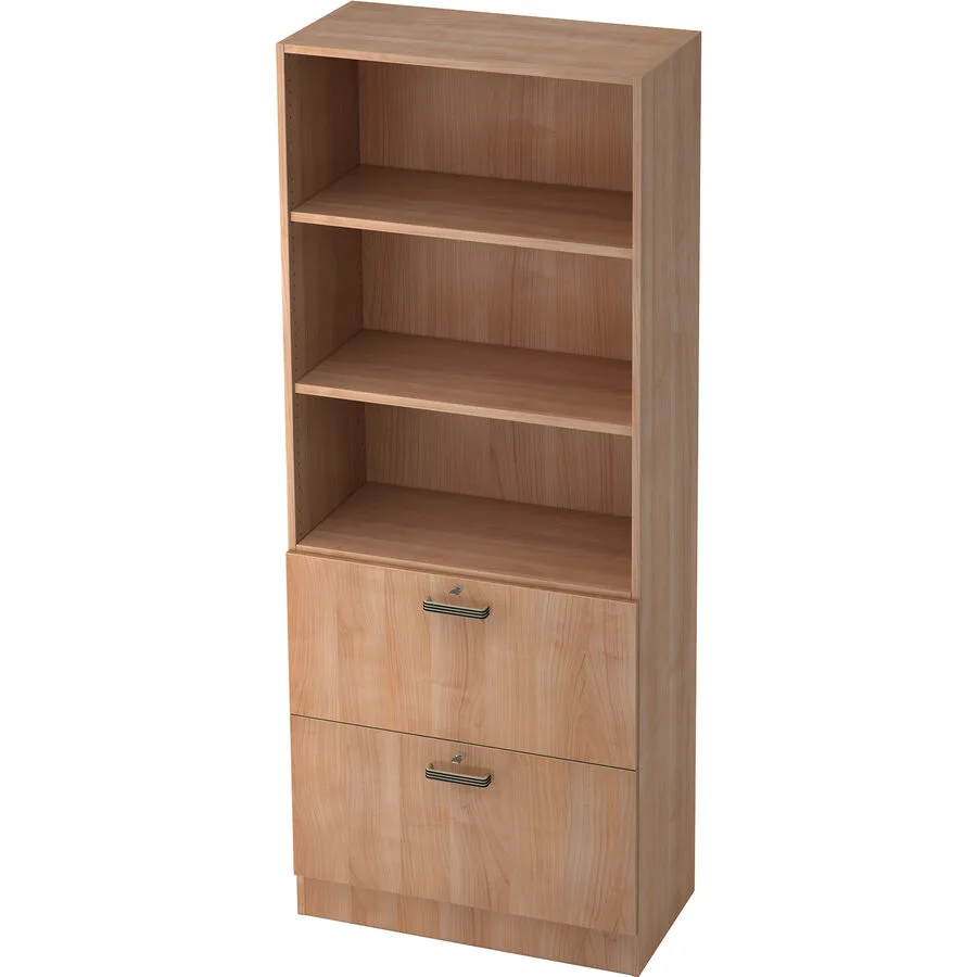 Regal Office nussbaum Holzwerkstoff B 80 cm H 200.4 cm