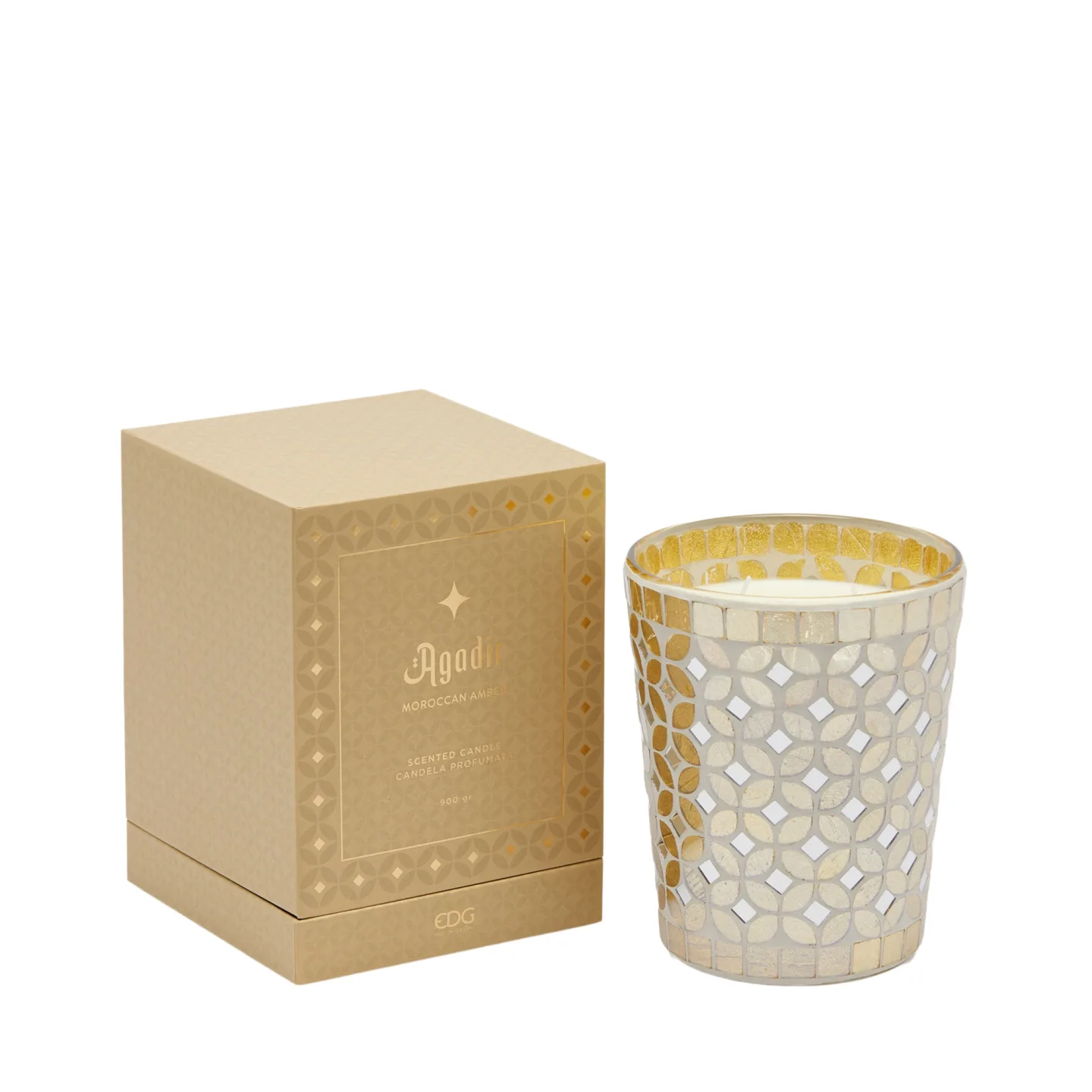 Edg Raumkerze Moroccan Amber H: 16 cm | Schubiger Möbel