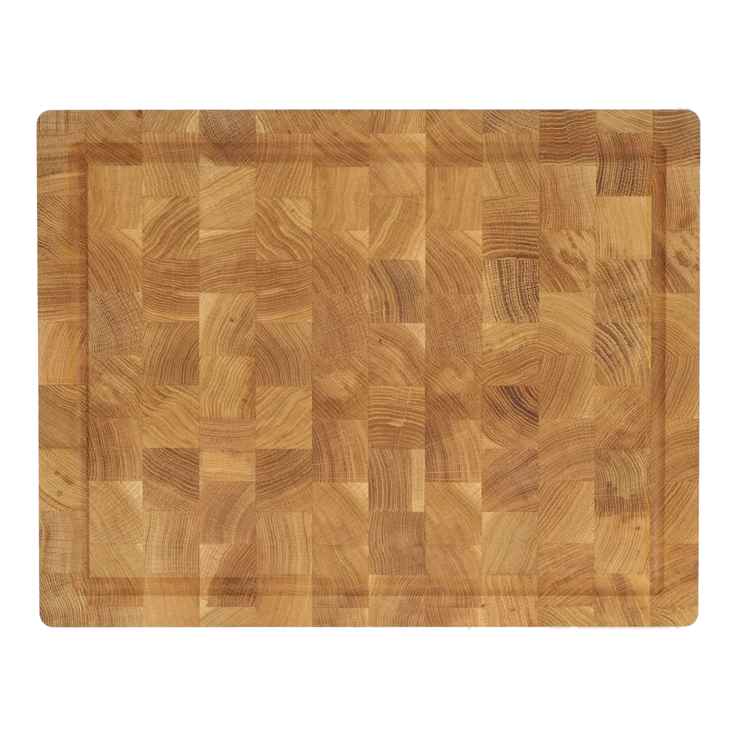 Nordwik Nordwik Schneidebrett aus Endholz mit Saftrille 36x46 cm Eiche