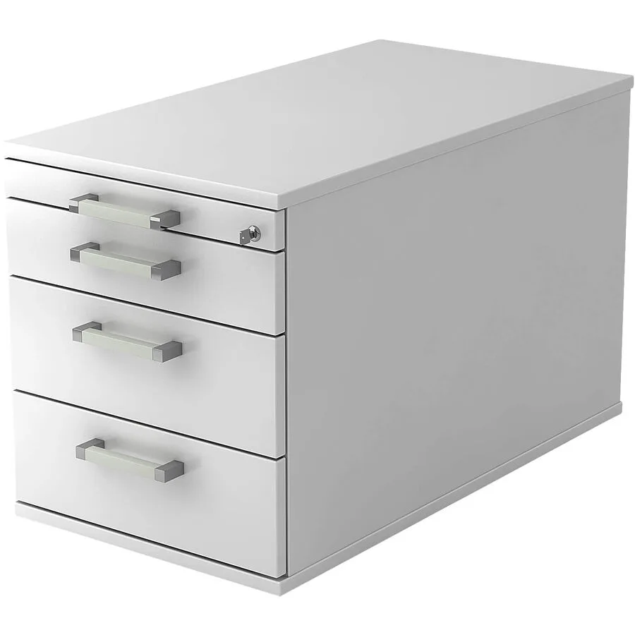 Rollcontainer Office weiss Holzwerkstoff B 43 H 51 cm