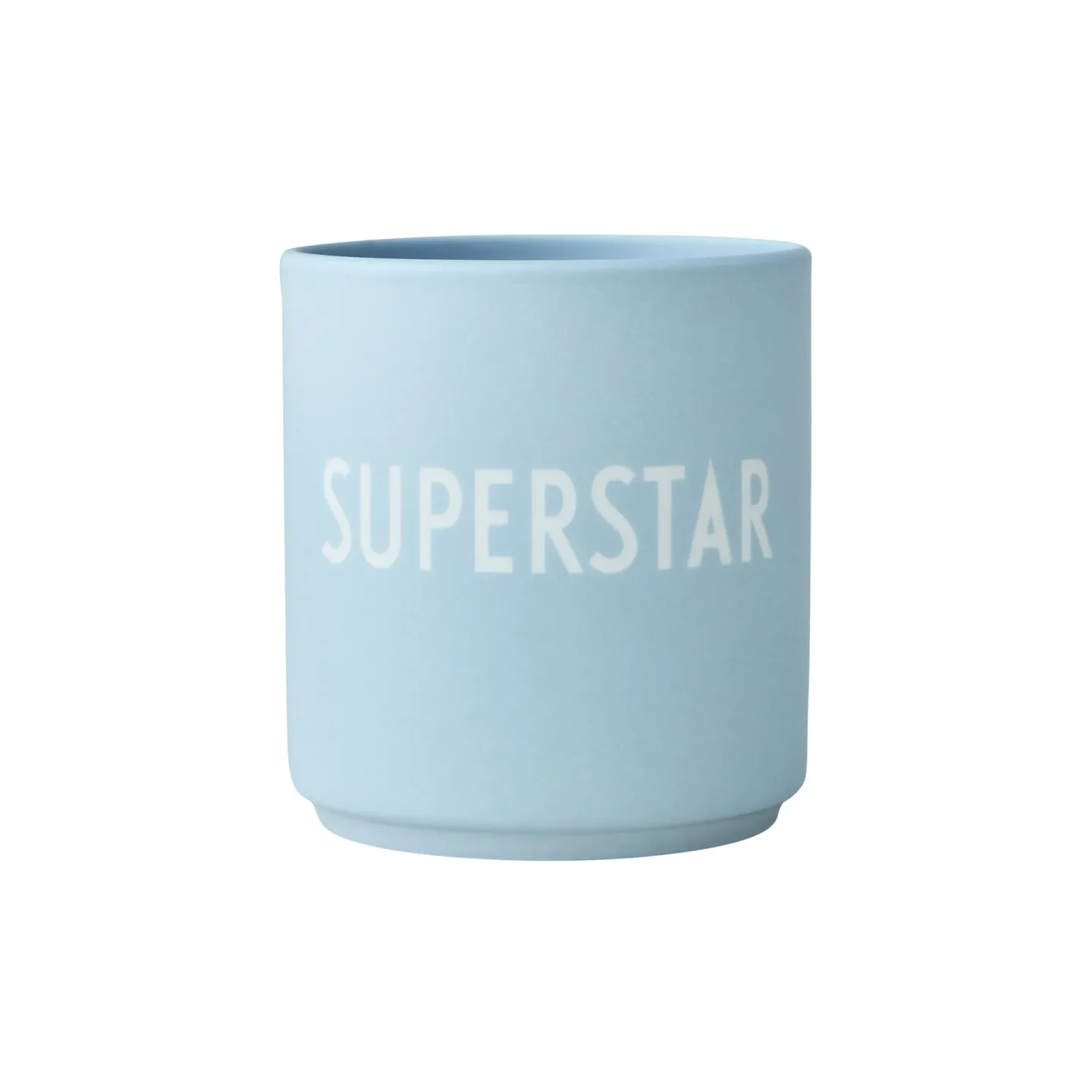 Design Letters Design Letters Lieblingsbecher 25cl Superstar (Blau)