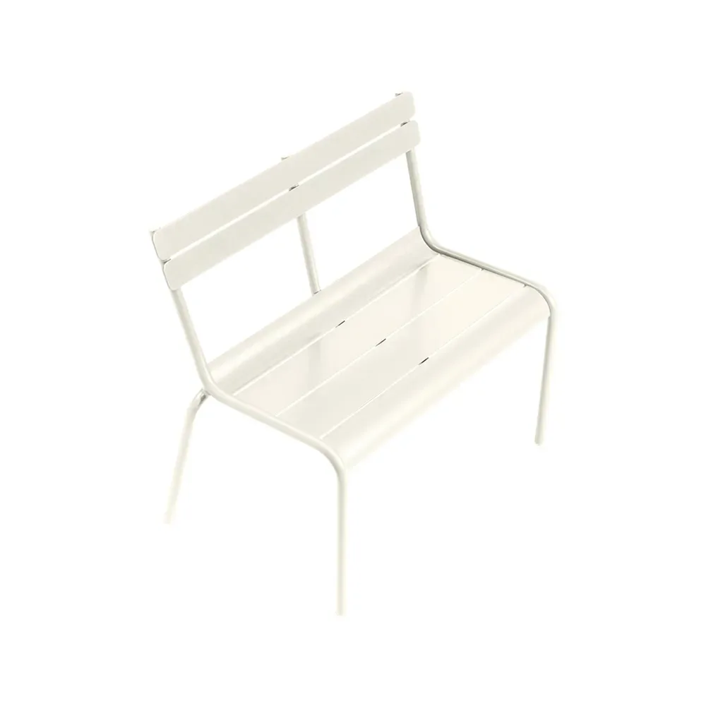 Fermob Luxembourg Kid Bench Clay grey (grå)