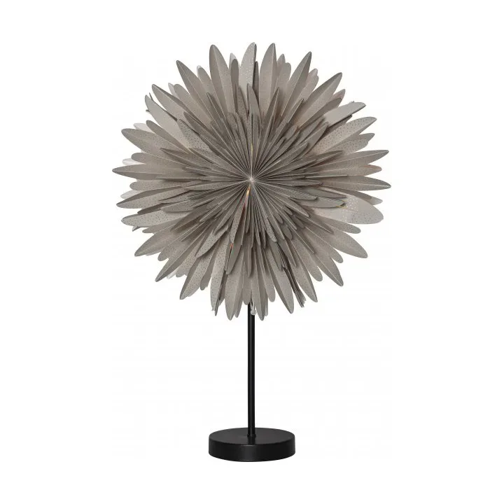 Star Trading Winter bordsstjärna 40 cm Beige