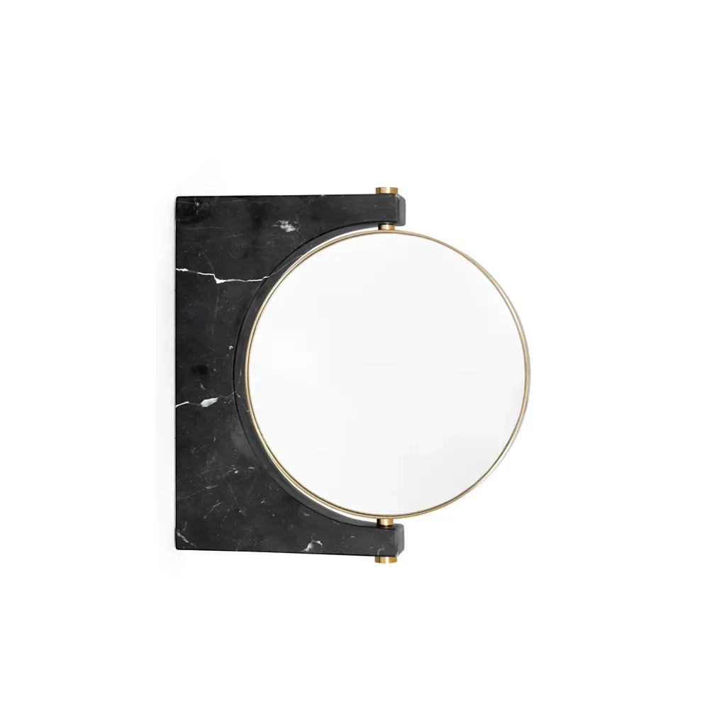 Audo Copenhagen Pepe Marble spegel marmor svart, vägghängd