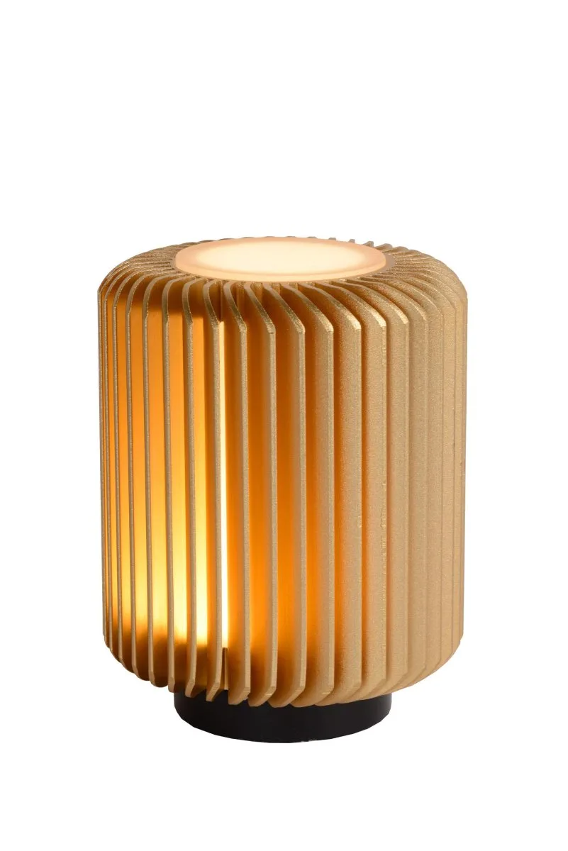 Lucide - Turbin 14cm - Bordslampa - Mattguld/mässing