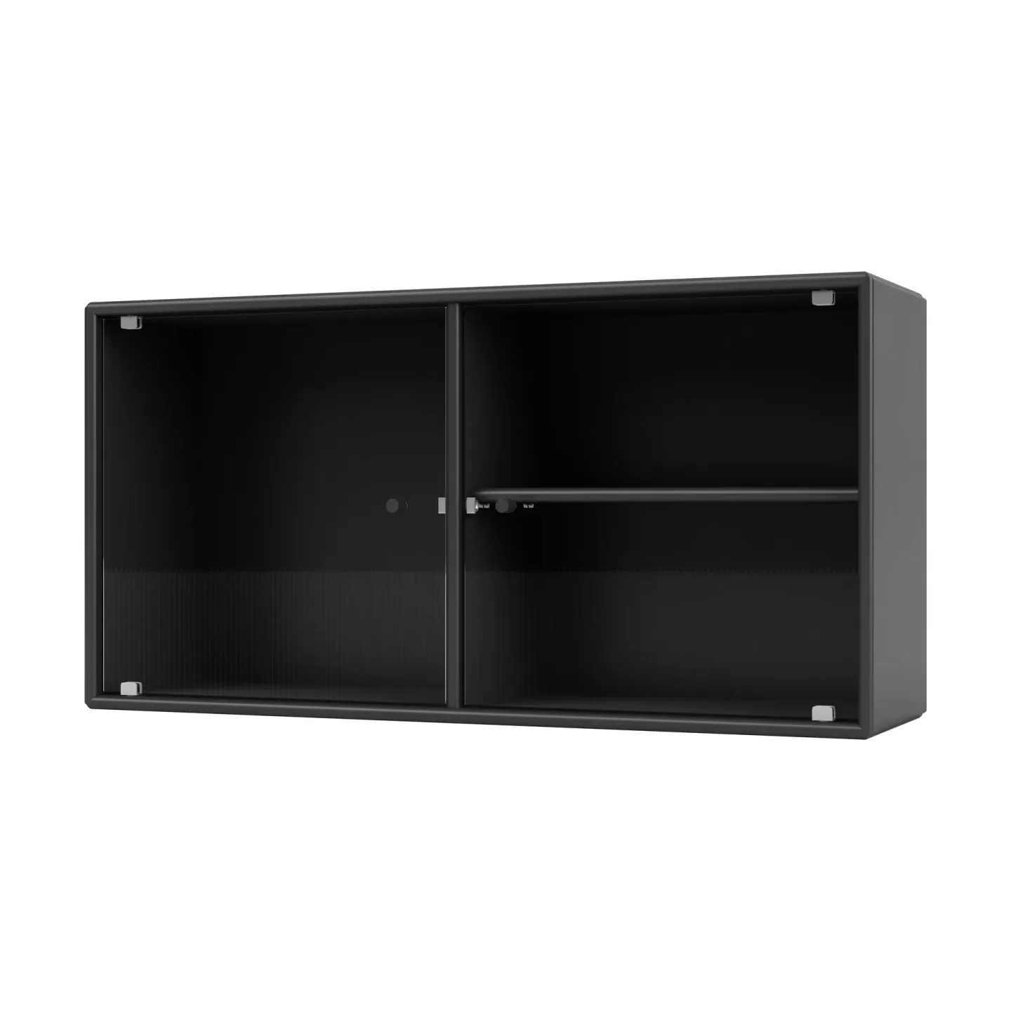 Montana Ripple I Vitrinenschrank 69,6x35,4x20 cm Anthracite